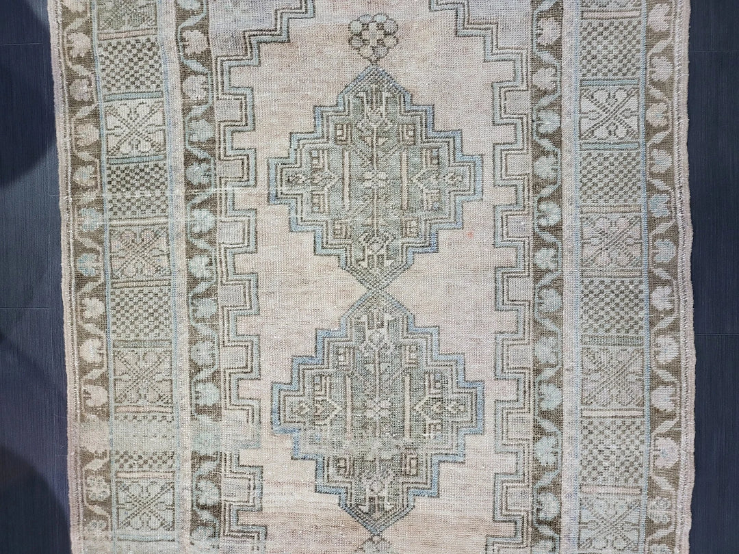 Rust Turkish Vintage Rug 3' 10" x 6' 4" Hand-Knotted | No. WR47890