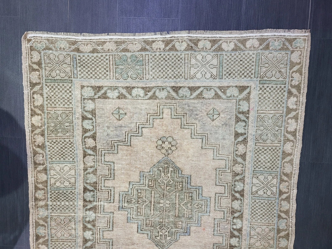 Rust Turkish Vintage Rug 3' 10" x 6' 4" Hand-Knotted | No. WR47890