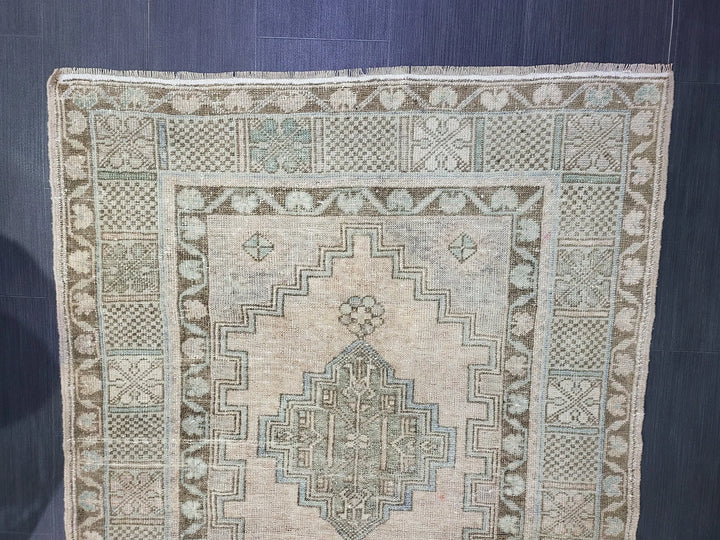 Rust Turkish Vintage Rug 3' 10" x 6' 4" Hand-Knotted | No. WR47890