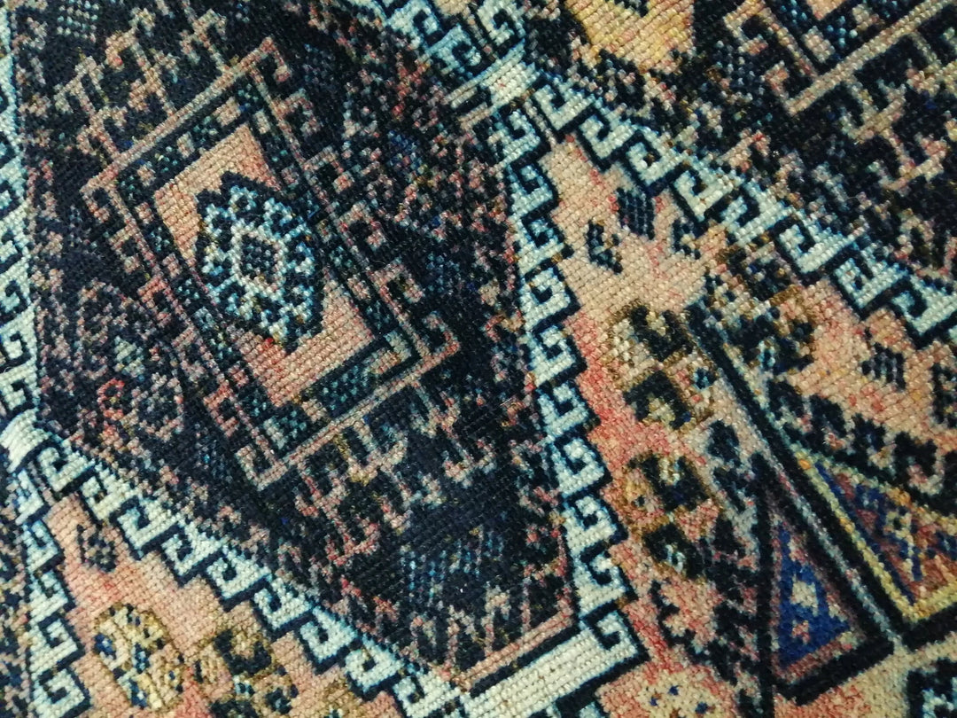 Rust Turkish Runner Rug 4' 11" x 11' 6" Hand-Knotted | No. WR48756