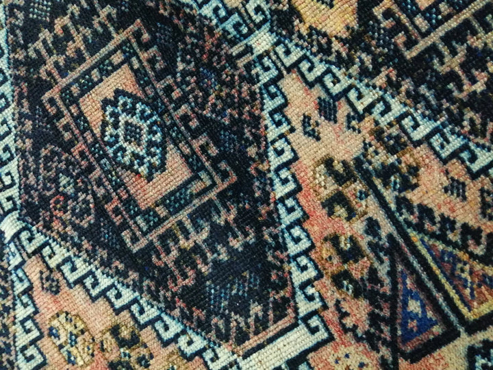 Rust Turkish Runner Rug 4' 11" x 11' 6" Hand-Knotted | No. WR48756