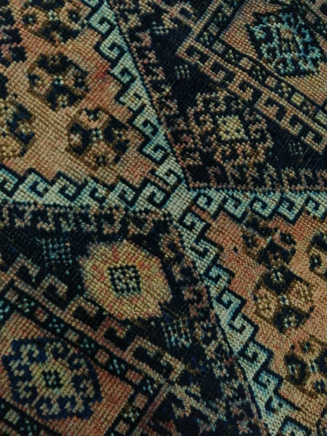 Rust Turkish Runner Rug 4' 11" x 11' 6" Hand-Knotted | No. WR48756