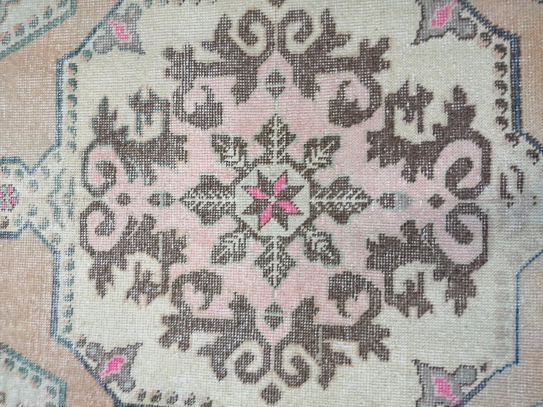 Blue Turkish Runner Rug 4' 2" x 7' 2" Hand-Knotted | No. WR49469