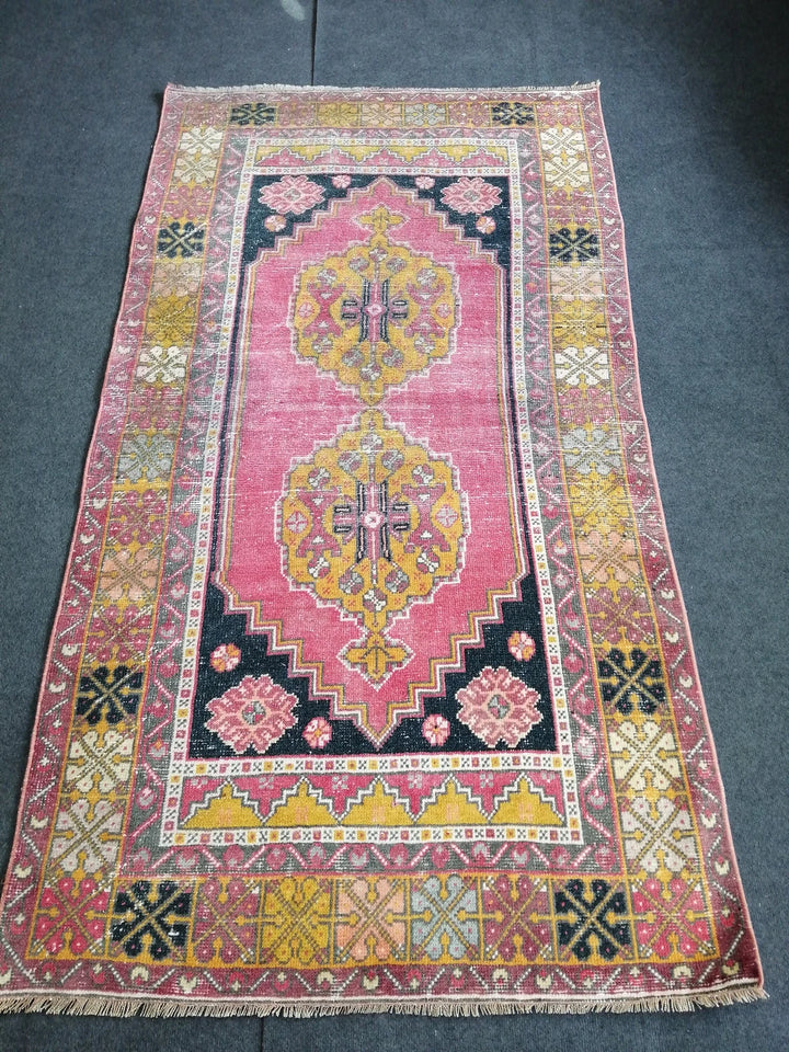 Rust Turkish Runner Rug 3' 10" x 6' 1" Hand-Knotted | No. WR50255