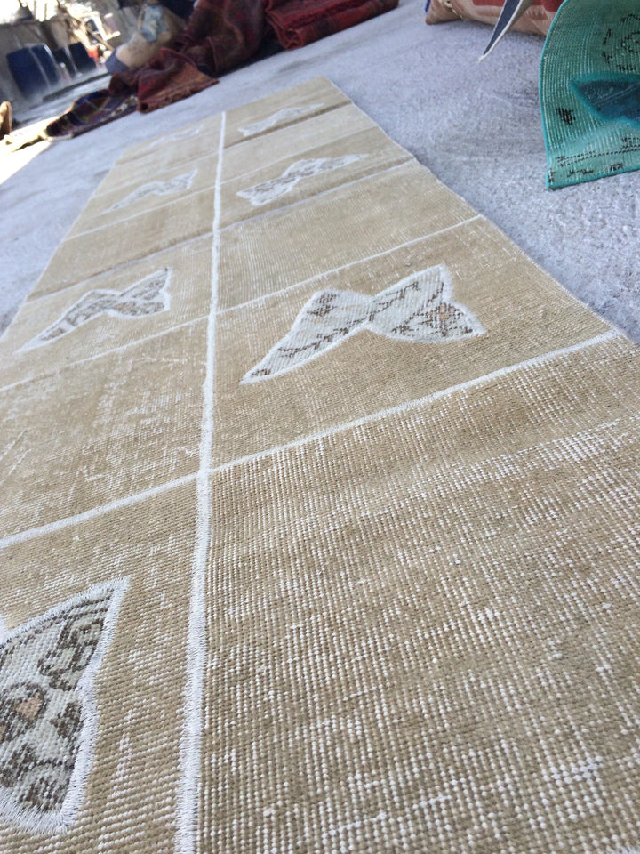 Turkish Oushak Runner Rug 2'7" x 9'10" Hand-Knotted | No. WR51409