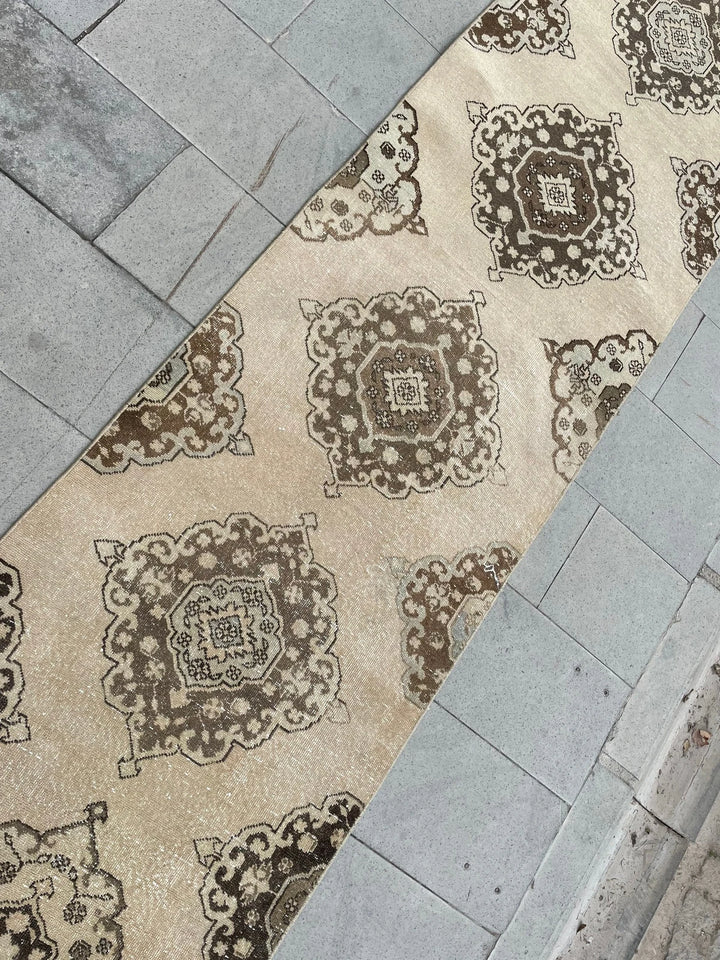 Pink Turkish Runner Rug 2' 10" x 22' 8" Hand-Knotted | No. WR52529