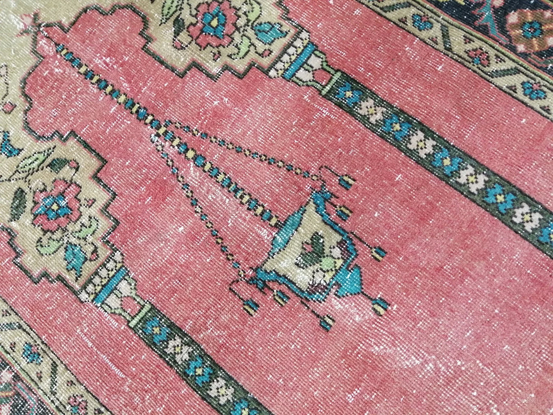 Rust Turkish Runner Rug 3' 10" x 5' 10" Hand-Knotted | No. WR52679