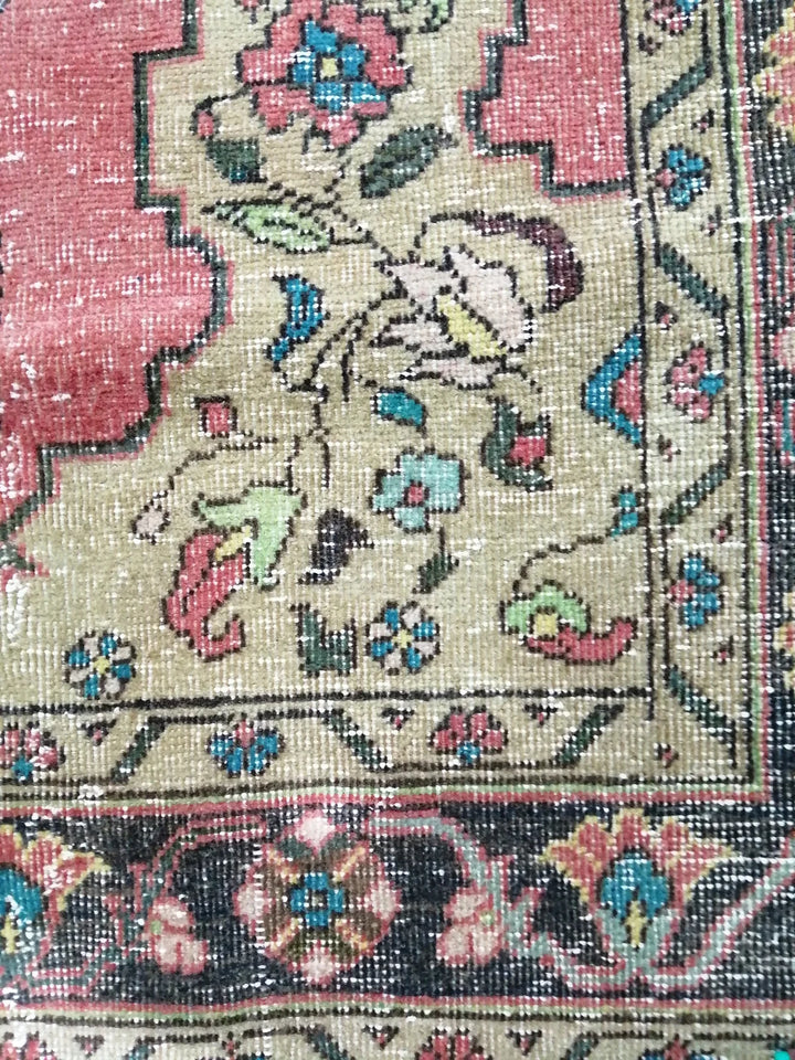 Rust Turkish Runner Rug 3' 10" x 5' 10" Hand-Knotted | No. WR52679