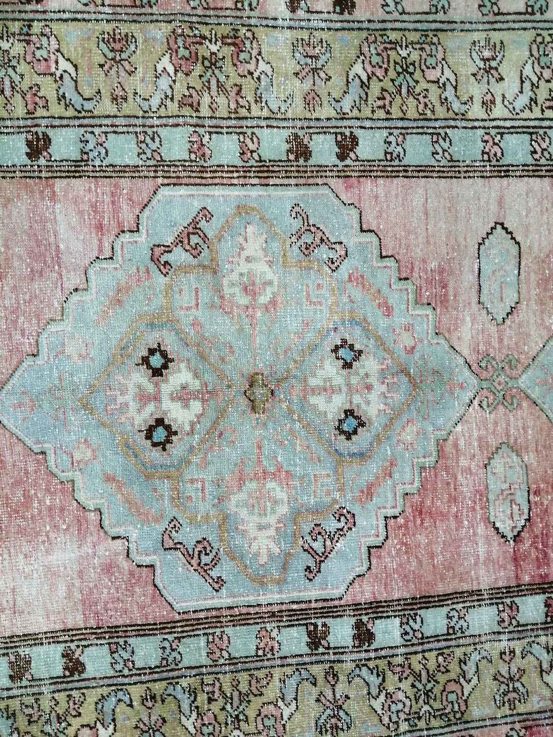 Turkish Runner Rug 4' 6" x 11' 11" Hand-Knotted | No. WR53852