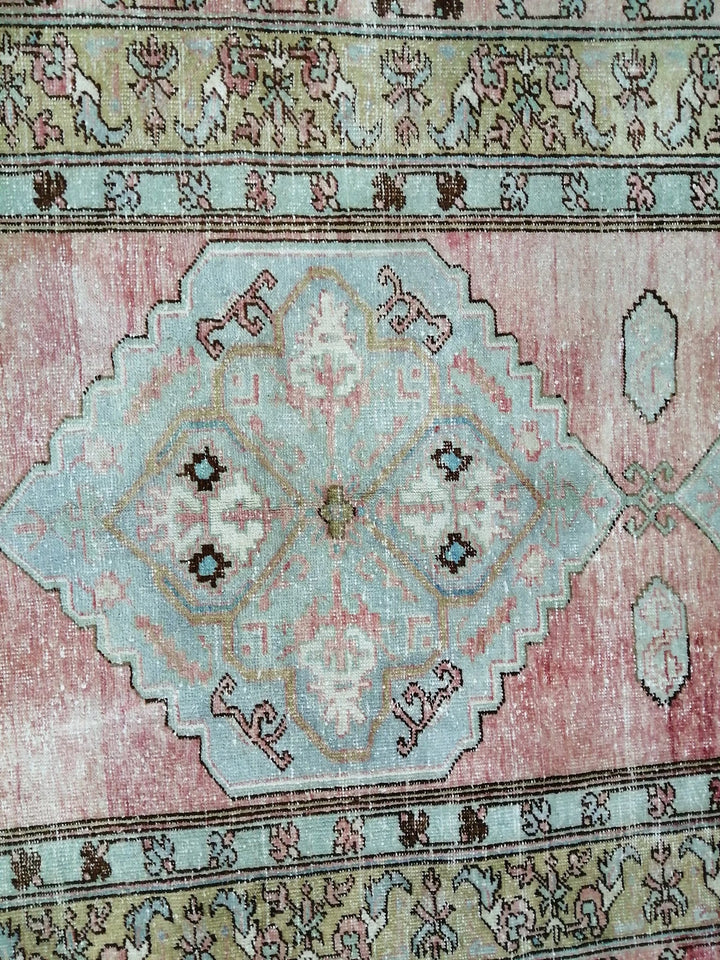 Turkish Runner Rug 4' 6" x 11' 11" Hand-Knotted | No. WR53852