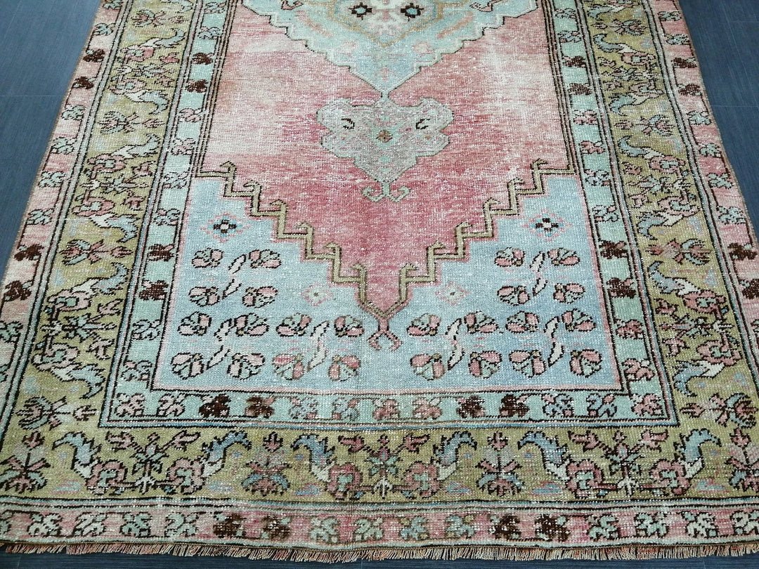 Turkish Runner Rug 4' 6" x 11' 11" Hand-Knotted | No. WR53852