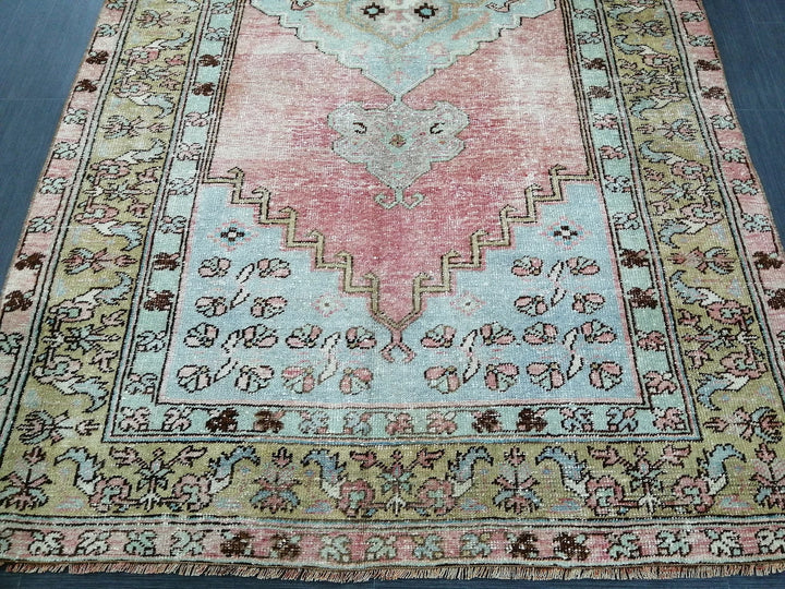 Turkish Runner Rug 4' 6" x 11' 11" Hand-Knotted | No. WR53852