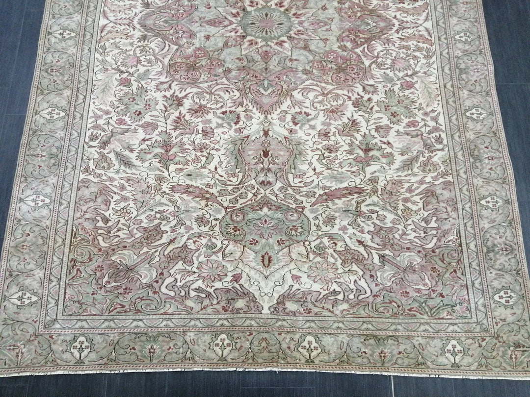 Turkish Runner Rug 6' 3" x 9' 3" Hand-Knotted | No. WR54013