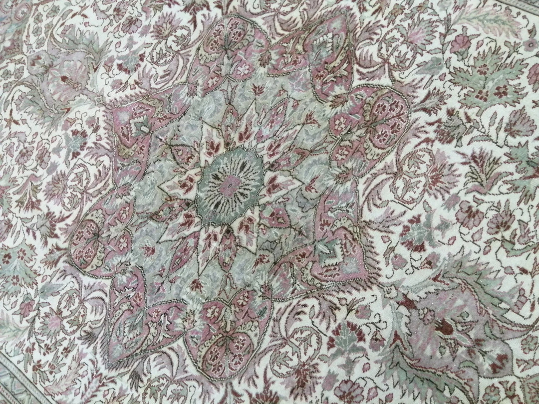Turkish Runner Rug 6' 3" x 9' 3" Hand-Knotted | No. WR54013