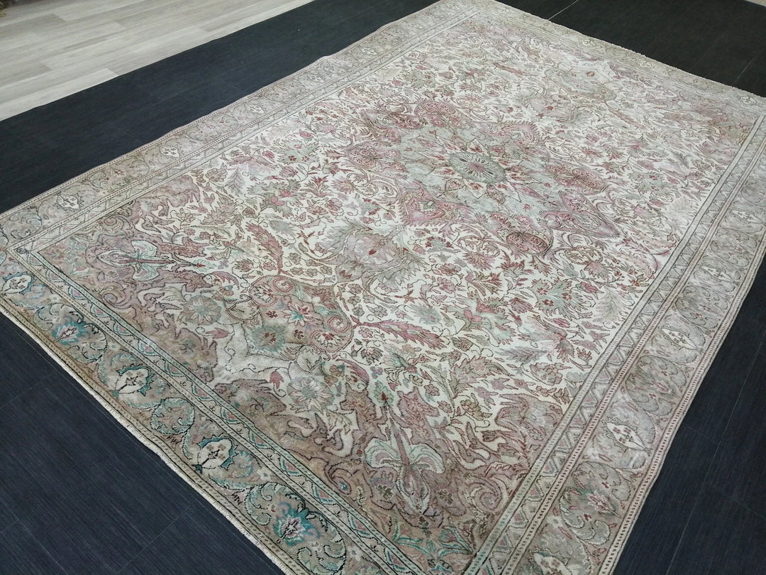 Turkish Runner Rug 6' 3" x 9' 3" Hand-Knotted | No. WR54013