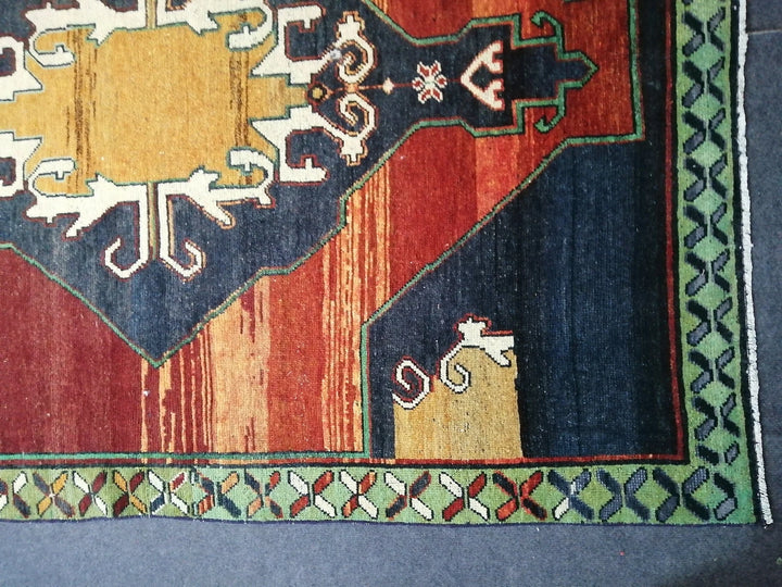 Rust Turkish Runner Rug 5' x 10' 8" Hand-Knotted | No. WR54840