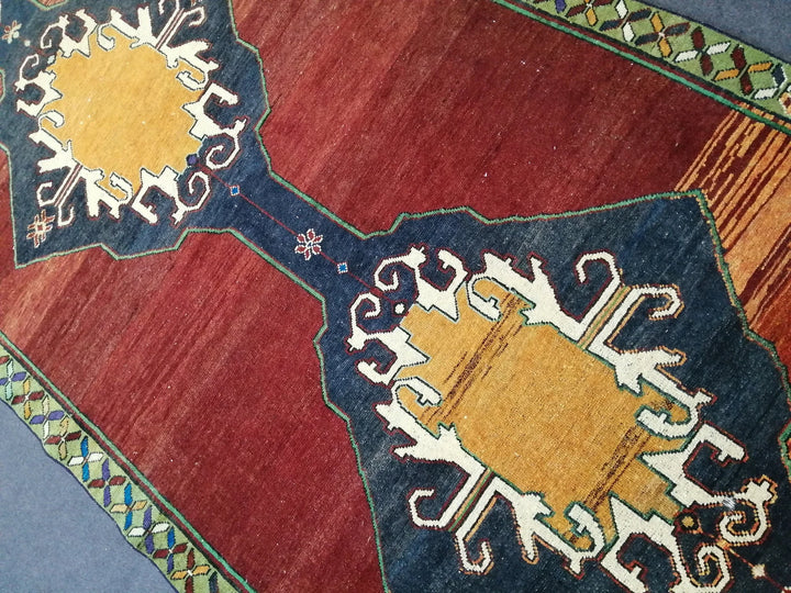 Rust Turkish Runner Rug 5' x 10' 8" Hand-Knotted | No. WR54840