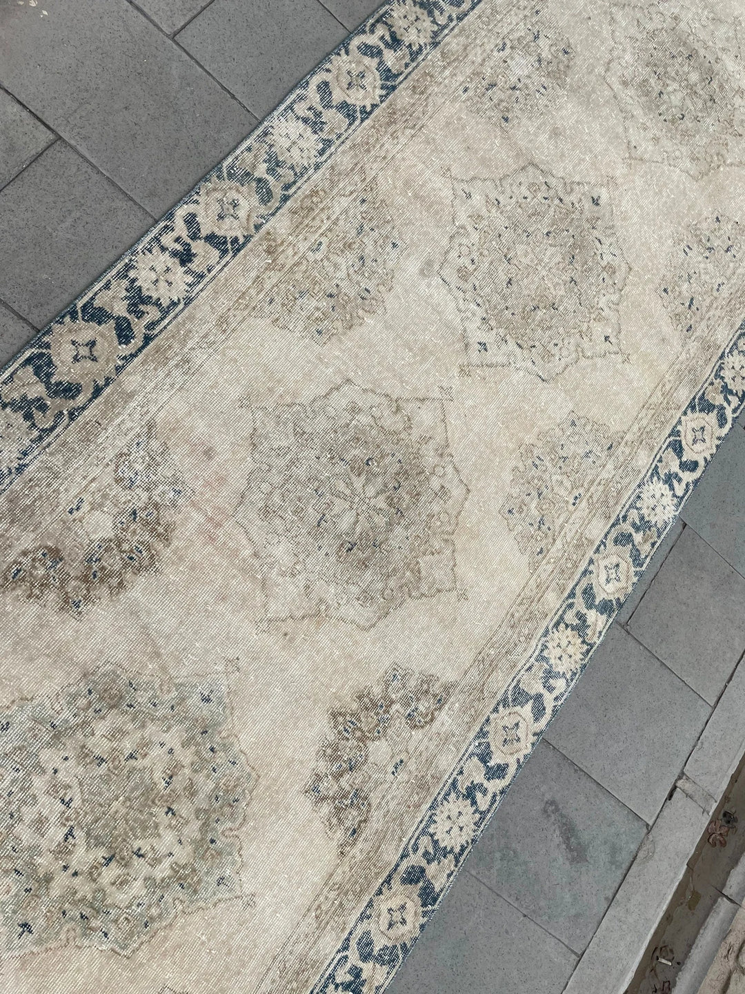 Muted Runner Rug 5' x 22' 4" - No. WR55037
