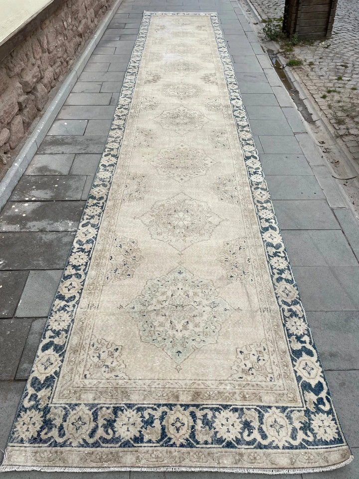 Muted Runner Rug 5' x 22' 4" - No. WR55037