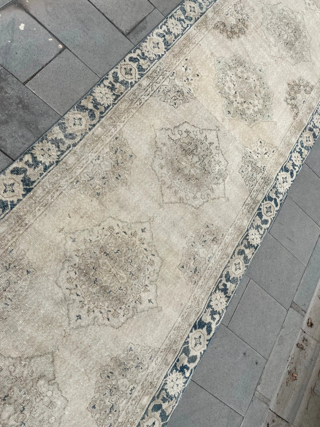 Muted Runner Rug 5' x 22' 4" - No. WR55037