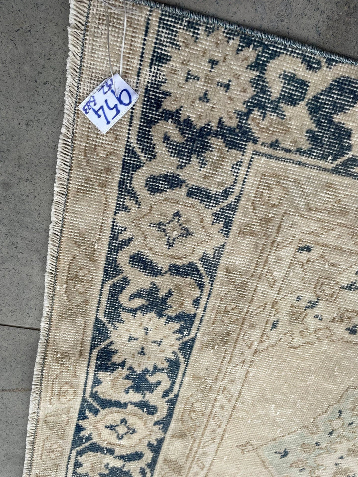 Muted Runner Rug 5' x 22' 4" - No. WR55037