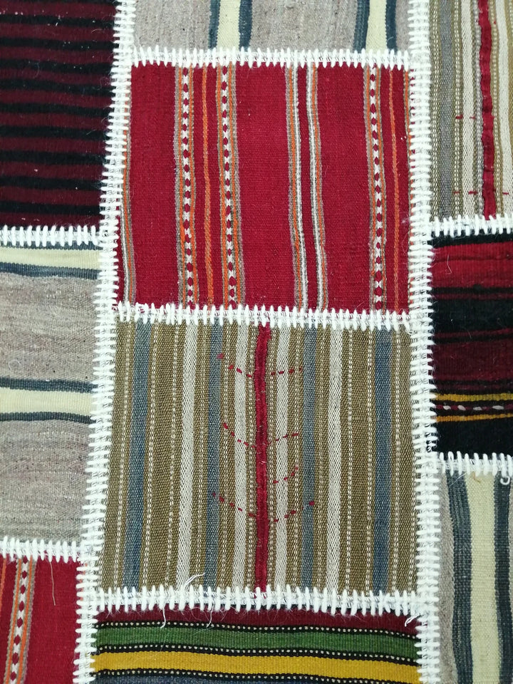 Rust Turkish Runner Rug 5' 1" x 7' 4" Hand-Knotted | No. WR55895