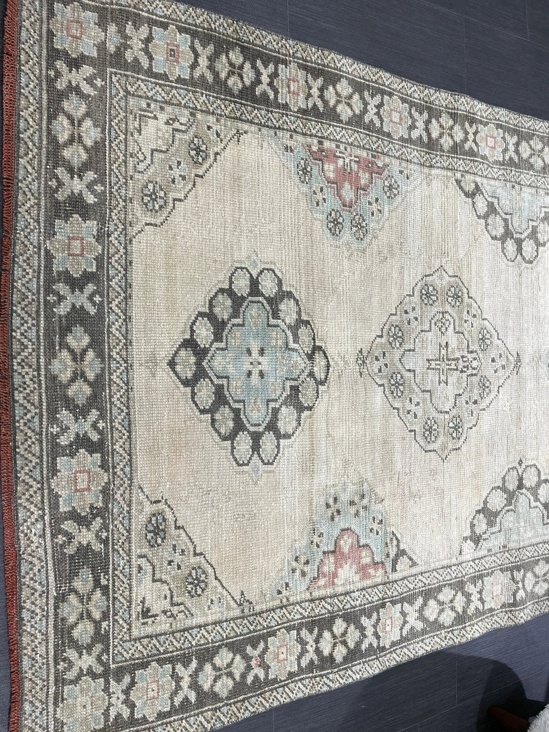 Turkish Runner Rug 4' 4" x 10' 4" Hand-Knotted | No. WR56676