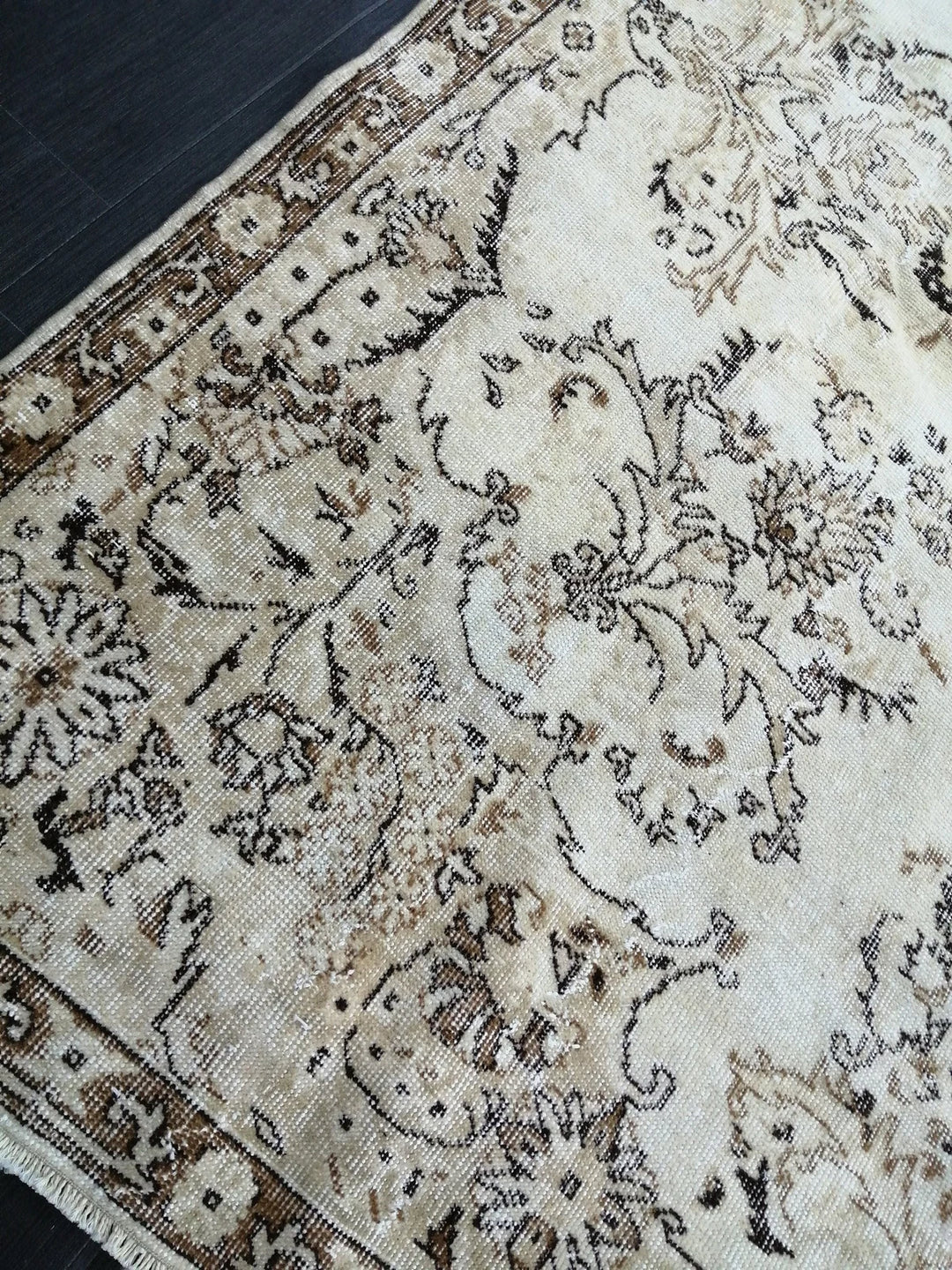 Rust Turkish Runner Rug 6' 6" x 10' 4" Hand-Knotted | No. WR57339