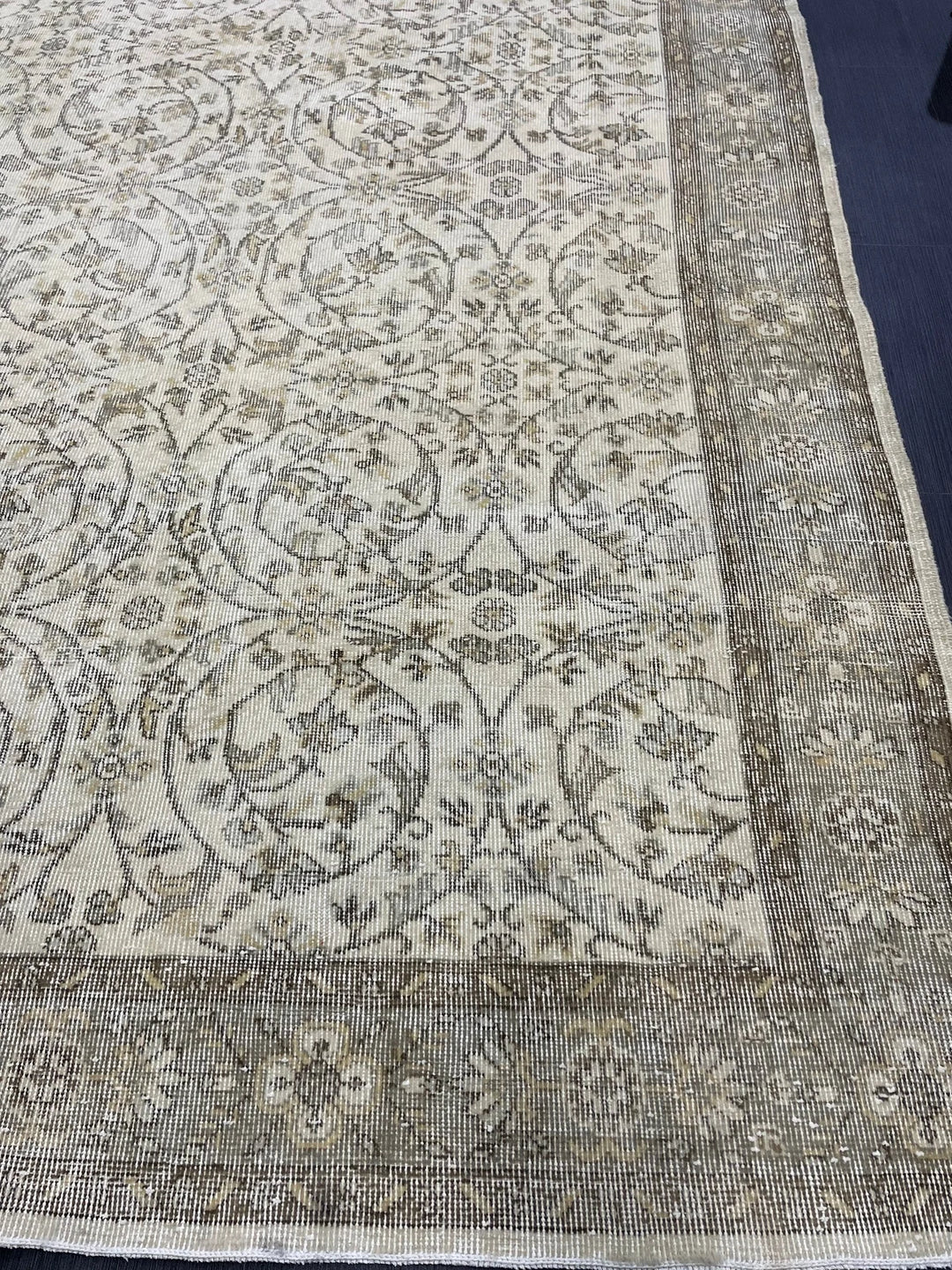 Rust Turkish Runner Rug 6' 4" x 9' 10" Hand-Knotted | No. WR57556