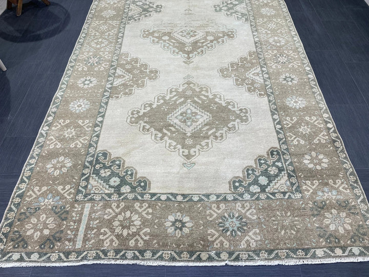 Navy Turkish Runner Rug 5' 1" x 12' 4" Hand-Knotted | No. WR58464