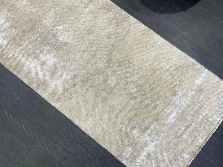 Pink Turkish Runner Rug 2' 8" x 8' 2" Hand-Knotted | No. WR58654
