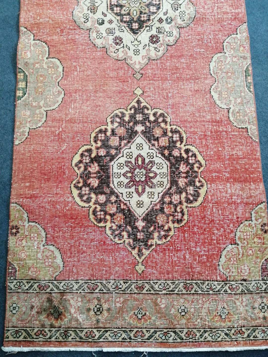 Turkish Runner Rug 3' x 13' Hand-Knotted | No. WR60890