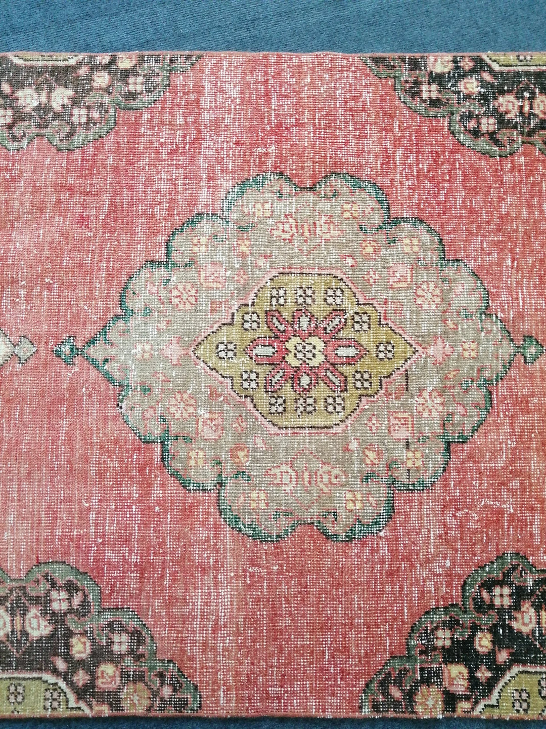 Turkish Runner Rug 3' x 13' Hand-Knotted | No. WR60890