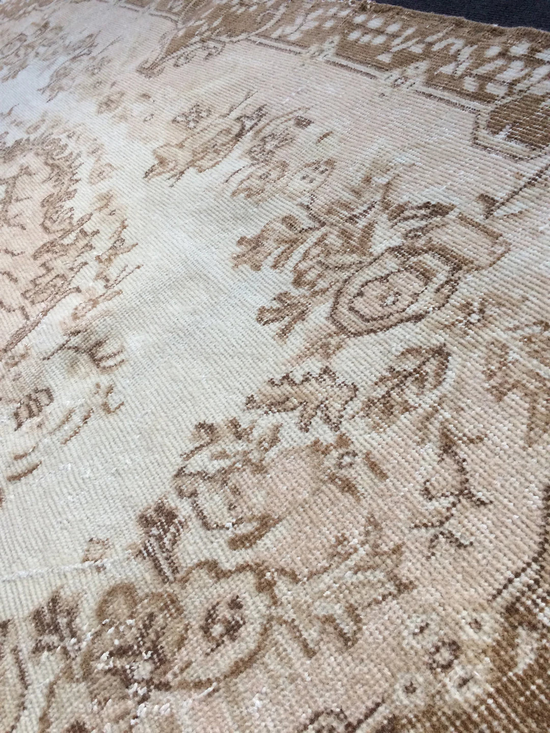 Rust Turkish Runner Rug 4' x 7' Hand-Knotted | No. WR61097