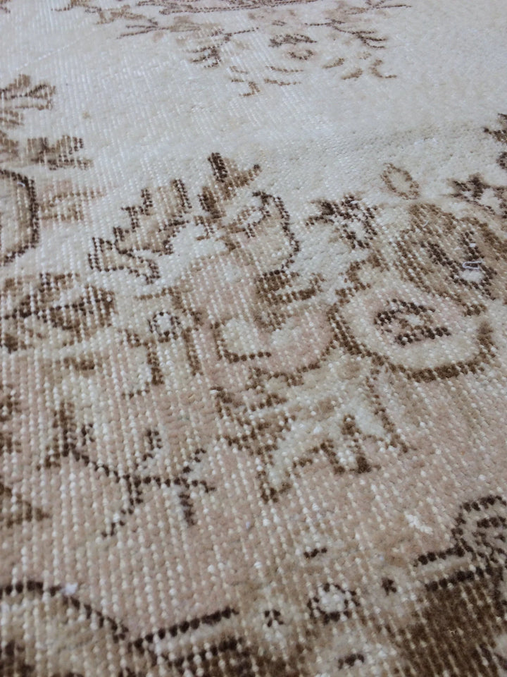 Rust Turkish Runner Rug 4' x 7' Hand-Knotted | No. WR61097