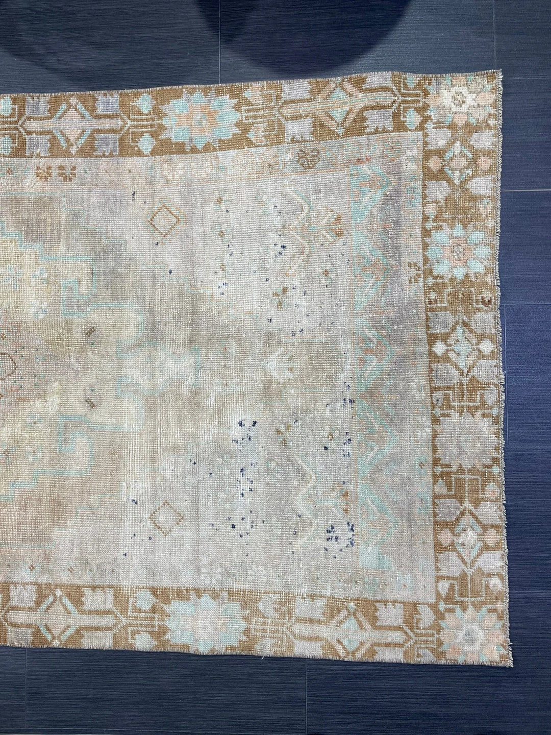 Tan Oushak Rug 3' 4" x 6' 7" - No. WR62060