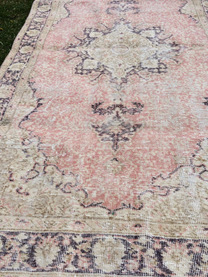 Rust Turkish Oushak Rug 2'6" x 9'10" Hand-Knotted | No. WR63081