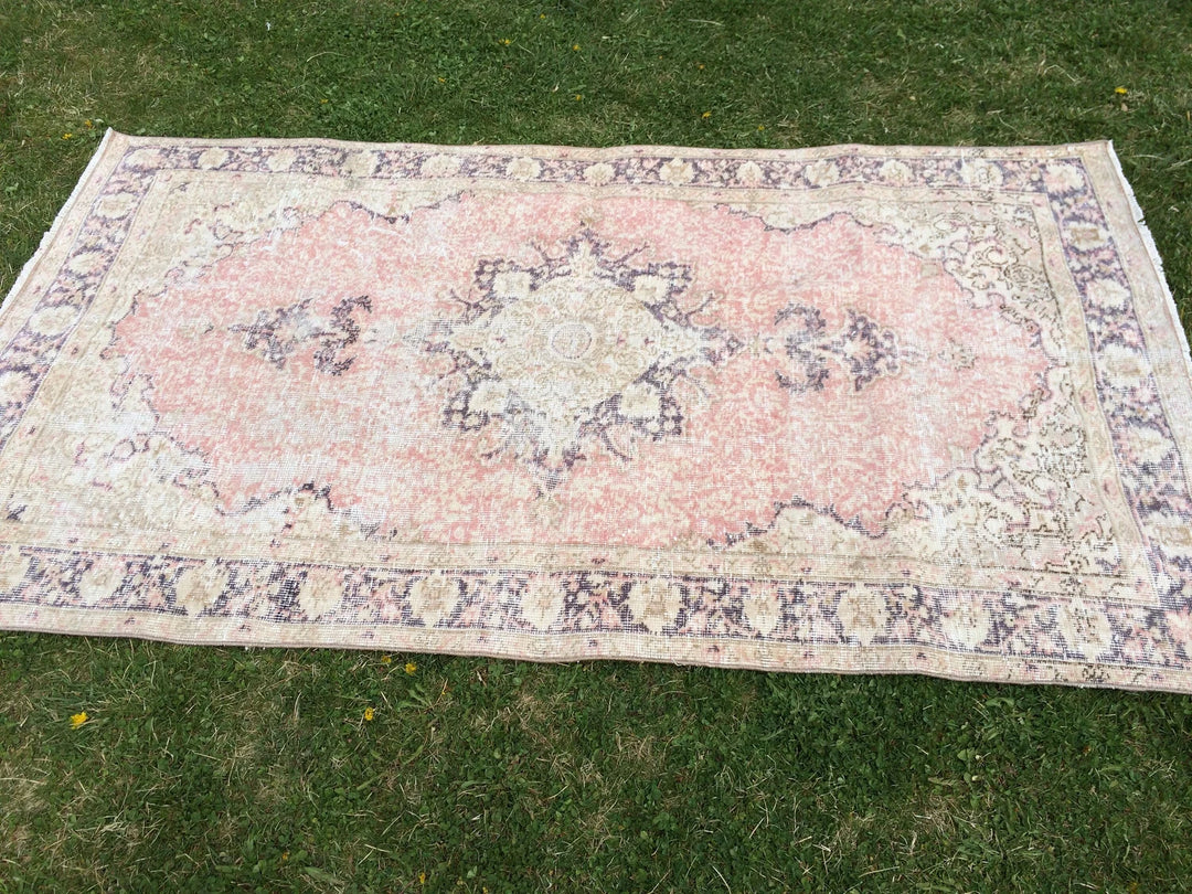 Rust Turkish Oushak Rug 2'6" x 9'10" Hand-Knotted | No. WR63081