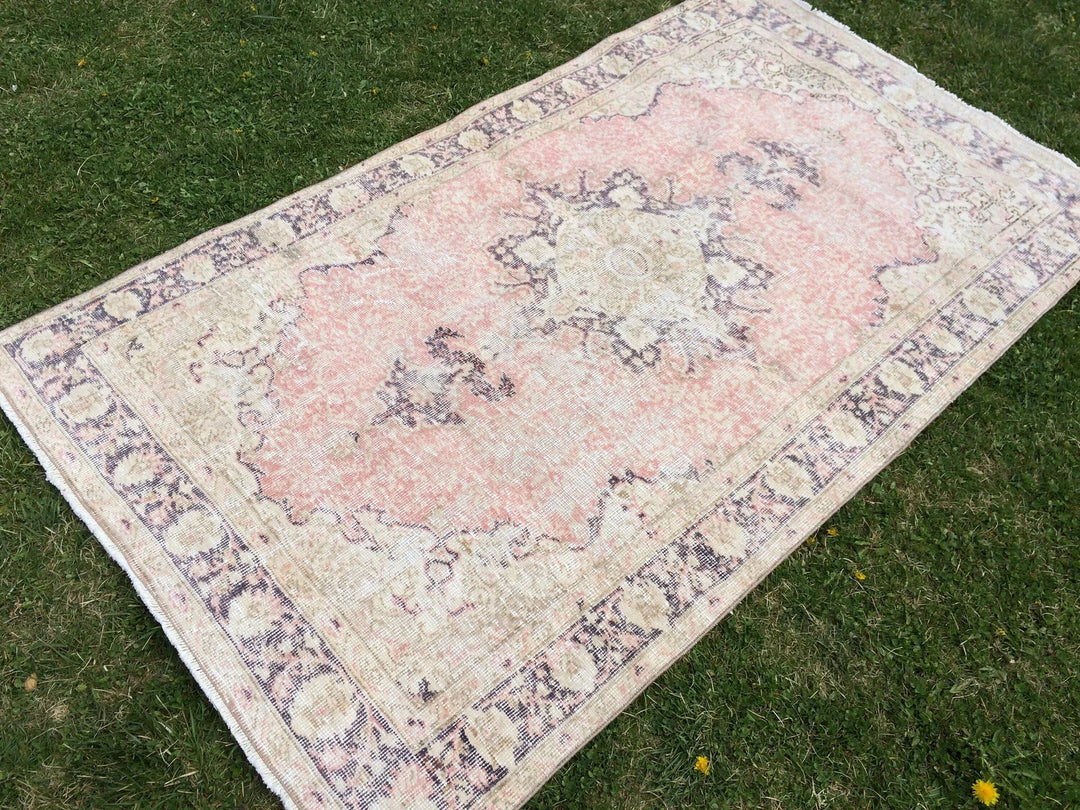 Rust Turkish Oushak Rug 2'6" x 9'10" Hand-Knotted | No. WR63081