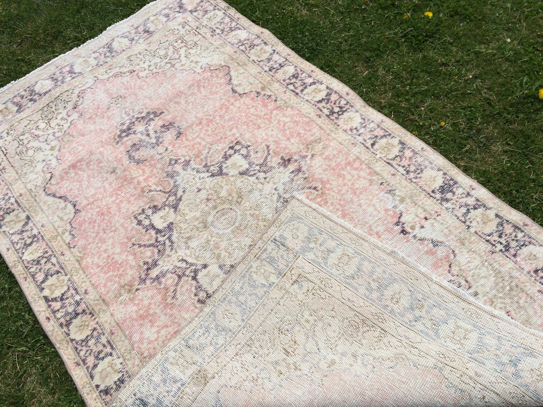 Rust Turkish Oushak Rug 2'6" x 9'10" Hand-Knotted | No. WR63081