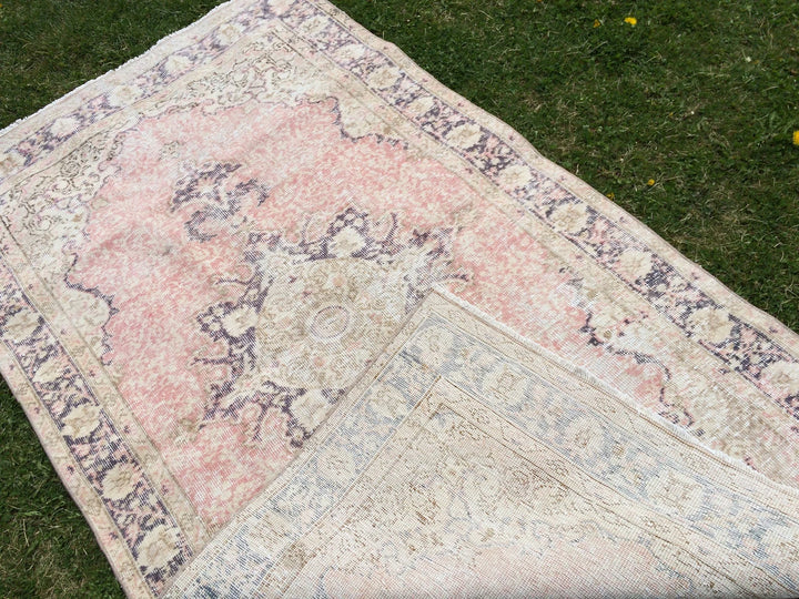 Rust Turkish Oushak Rug 2'6" x 9'10" Hand-Knotted | No. WR63081