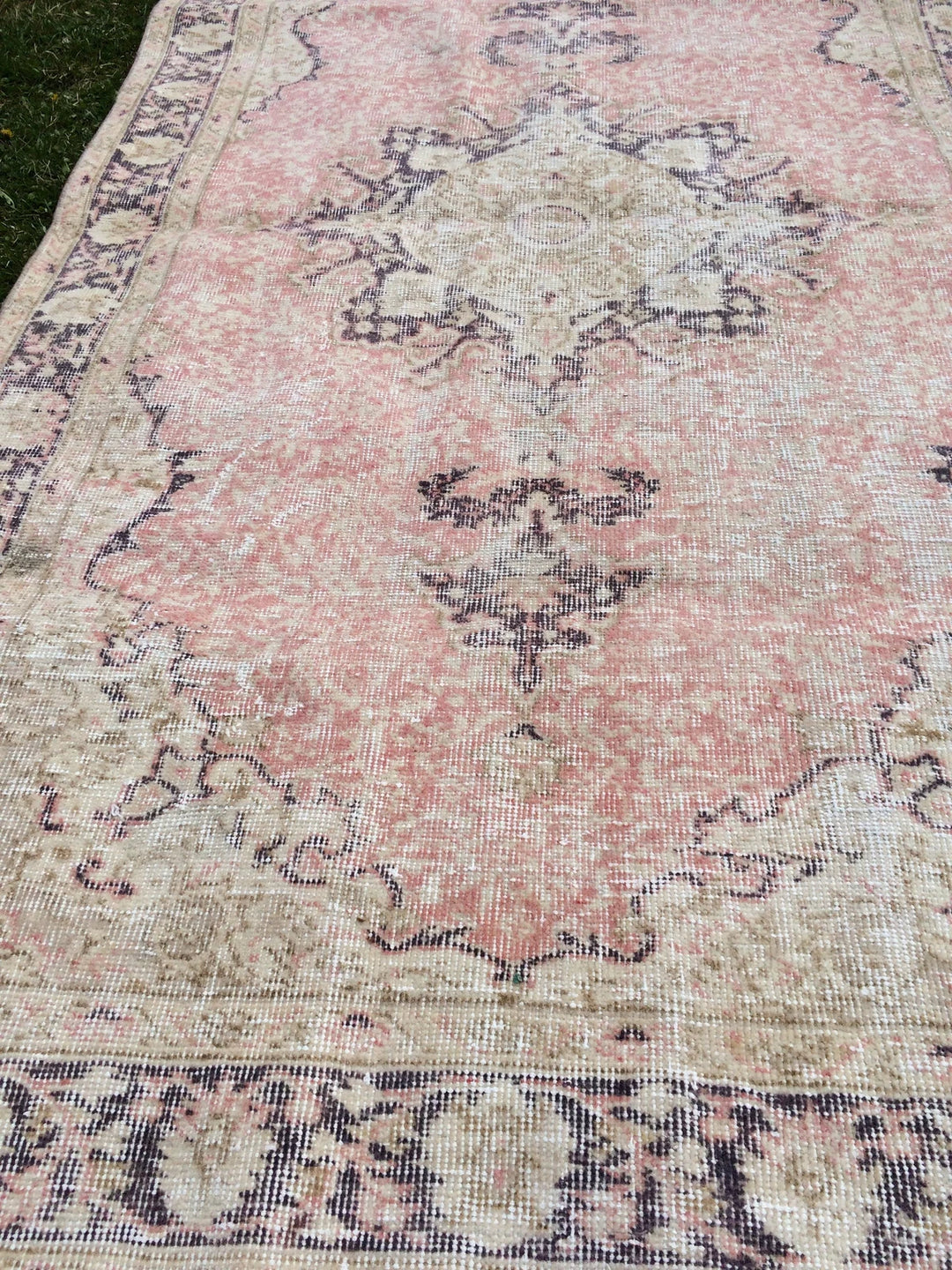 Rust Turkish Oushak Rug 2'6" x 9'10" Hand-Knotted | No. WR63081