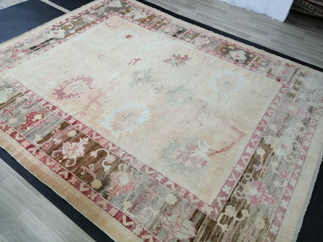 Turkish Oushak Rug 9' 4" x 11' 8" Hand-Knotted | No. WR63169
