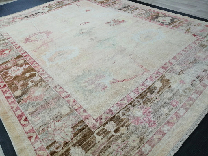 Turkish Oushak Rug 9' 4" x 11' 8" Hand-Knotted | No. WR63169