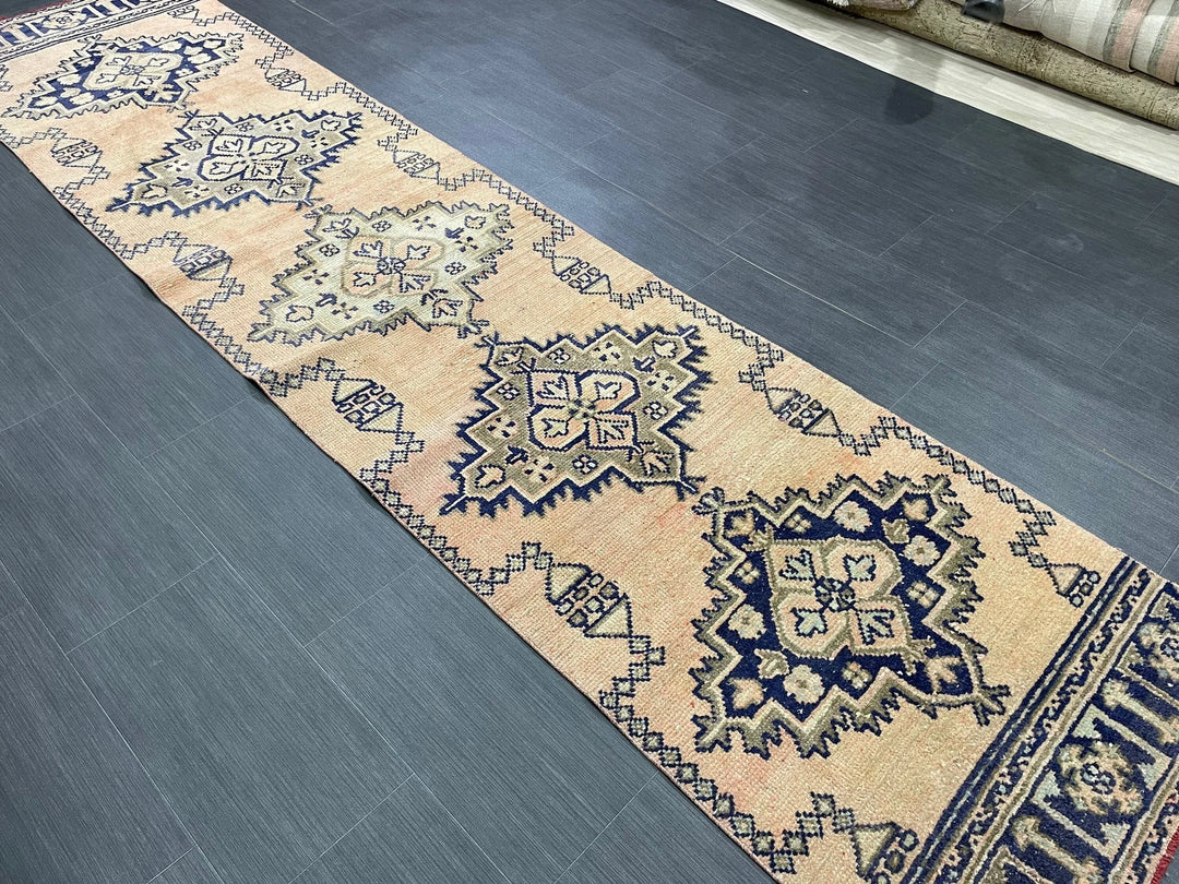 Rust Turkey Runner Rug 2' 7" x 11' 1" Hand-Knotted | No. WR63323