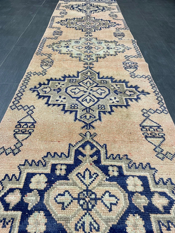 Rust Turkey Runner Rug 2' 7" x 11' 1" Hand-Knotted | No. WR63323