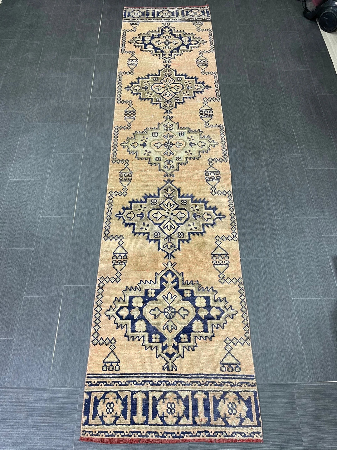 Rust Turkey Runner Rug 2' 7" x 11' 1" Hand-Knotted | No. WR63323
