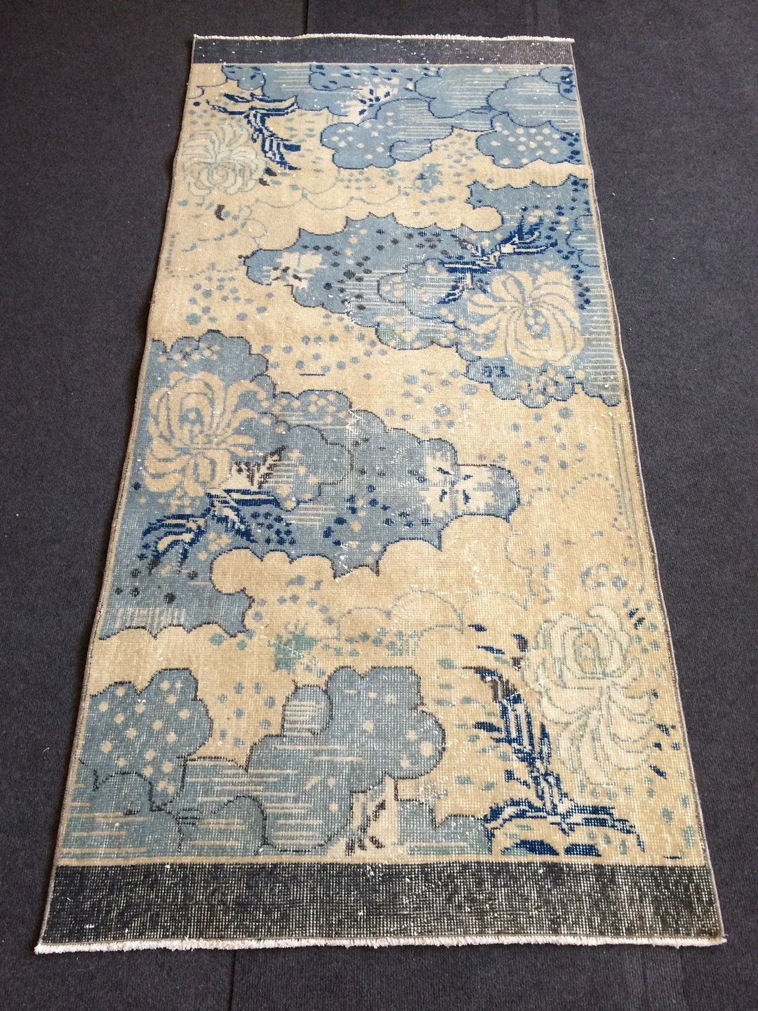 Rust Turkish Runner Rug 3' x 7' Hand-Knotted | No. WR64017