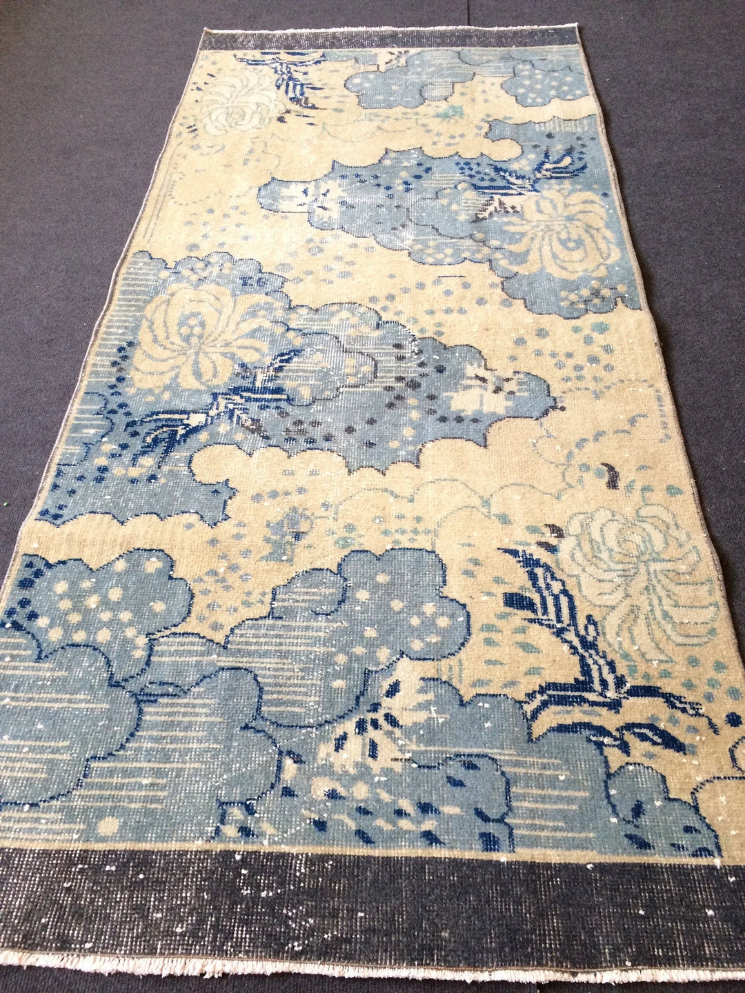 Rust Turkish Runner Rug 3' x 7' Hand-Knotted | No. WR64017