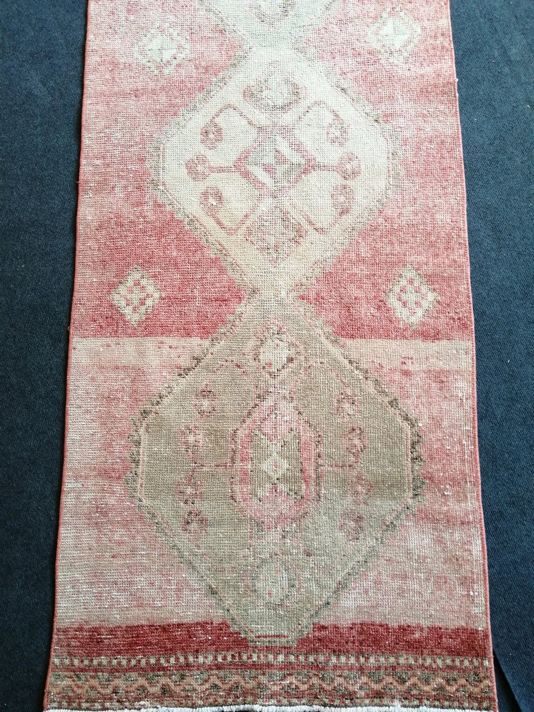 Pink Turkish Runner Rug 2' 8" x 11' Hand-Knotted | No. WR65101